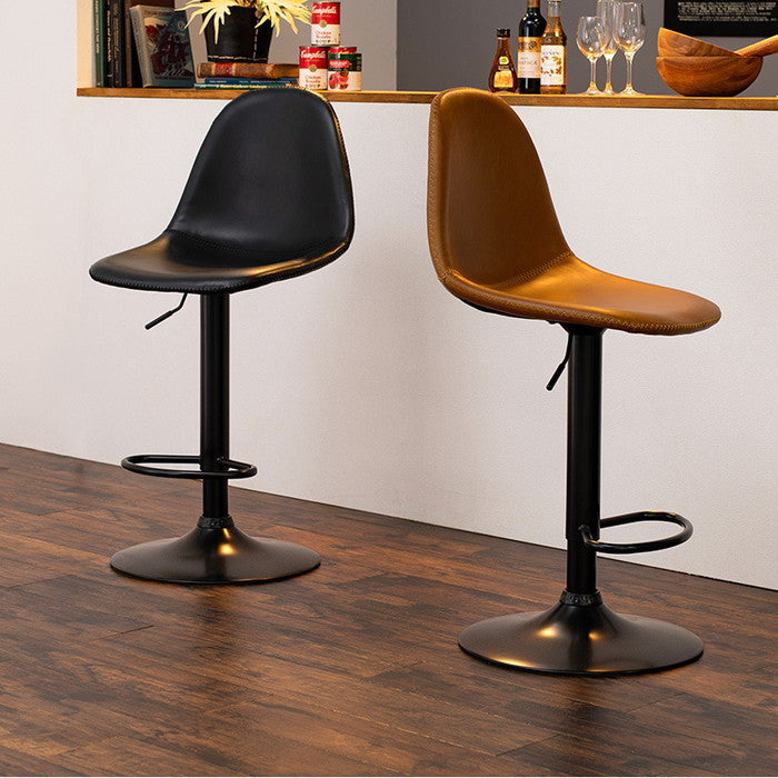 バーチェア LC-4525 幅45×奥行46×高さ94?115×座面高58?79cm hgs-2102050200の画像