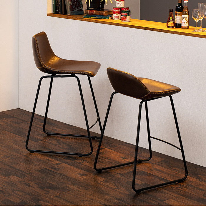 バーチェア LC-4534 幅48×奥行48.5×高さ84.5×座面高60cm hgs-2102051000の画像