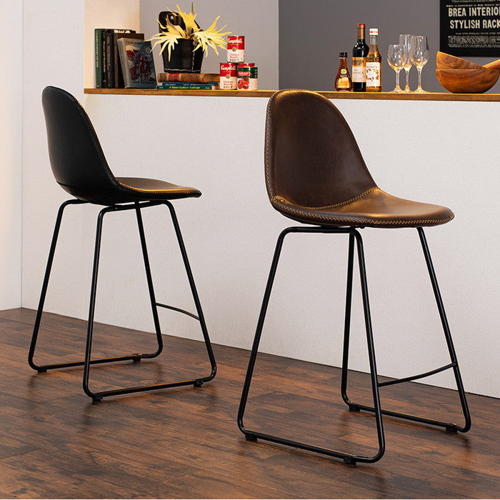 バーチェア LC-4535 幅48×奥行48.5×高さ93.5×座面高60cm hgs-2102051400の画像