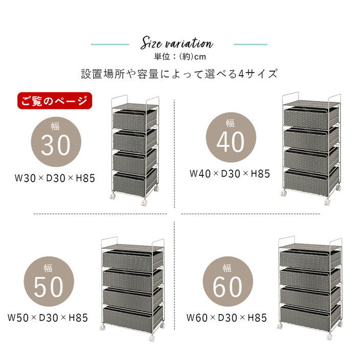 ランドリー RAN-2434 幅30×奥行30×高さ85cm hgs-3000000261の画像