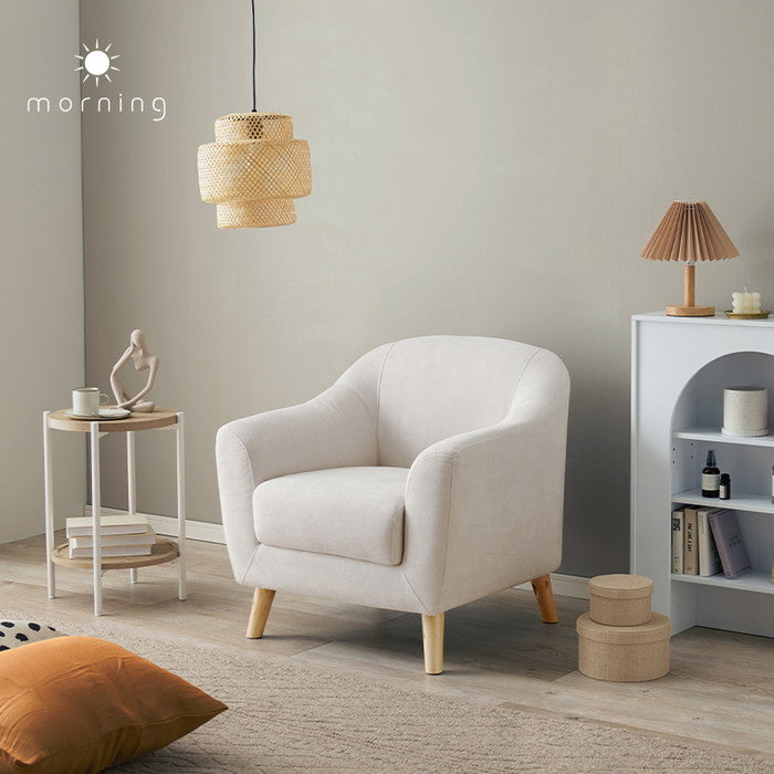 ソファ エメル1P-IV (約)幅70×奥行68×高さ73/60×座面高42/29cm hgs-3000001901の画像