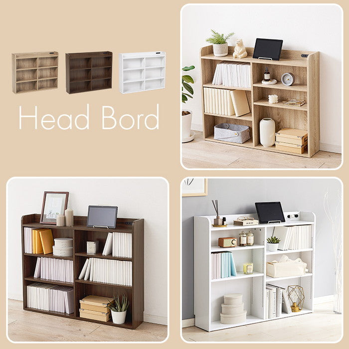 ヘッドボード RHB-1925BR (約)幅98×奥行20×高さ80cm hgs-3000002955の画像