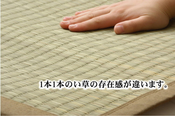 純国産 沖縄ビーグの寝ござ ざわわ ダブル 約128×200cm ※枚つなぎ ihk-1050750011703の画像