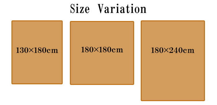 ラグ カーペット バンブー 竹 カモフラ 迷彩 DXジョア 約180×180cm ブラウン ihk-1100460064501の画像