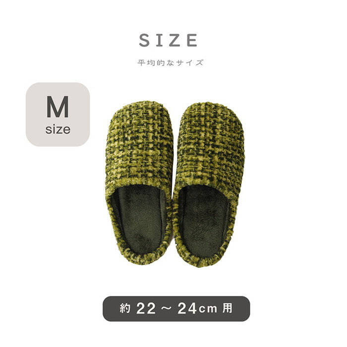 ルームシューズ スリッパ レディース Mサイズ 約22?24cm 室内 あったか 秋冬 冷え性 かわいい おしゃれ ギフト プレゼント ベージュ ブラウン グリーン グレー ネイビー オレンジ レッド ihk-1260140020602の画像