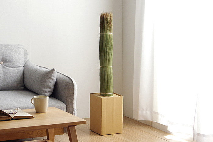 国産 日本製 い草 インテリア オブジェ 消臭 空気清浄 ナチュラル 植物 置物 95×10cm ihk-1370100011206の画像