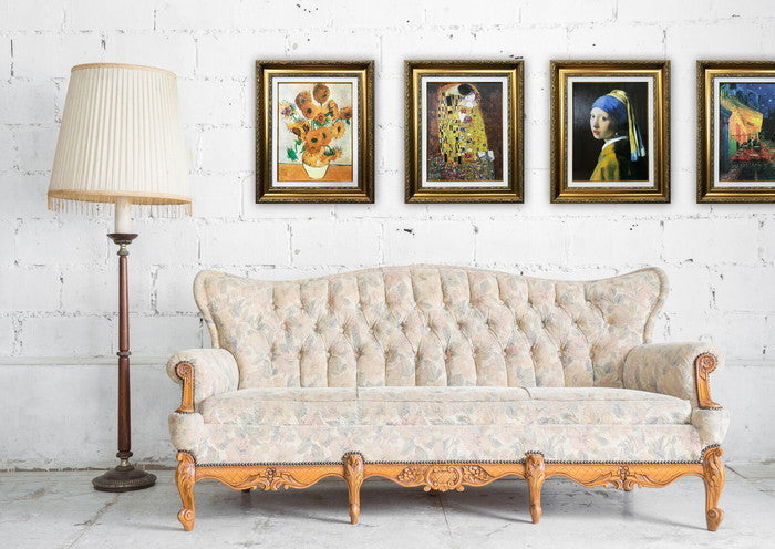 フィンセント・ファン・ゴッホ Vincent van Gogh 夜のカフェテラス KE-1003 複製名画 F6号 店舗 カフェ ラウンジ ロビー ホテル 法人 kar-10092444s1の画像