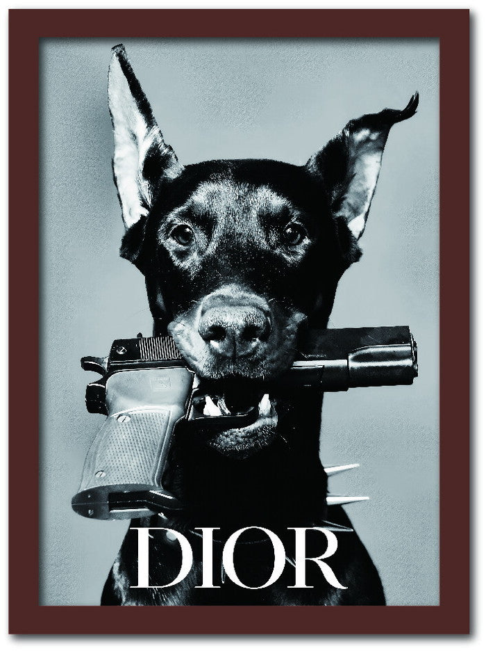 ディオール DIOR Fashion Photography series2 FS-1009BR-A4 フレームカラー:ブラウン サイズ:A4 店舗 カフェ ラウンジ ロビー ホテル 法人 kar-10130557s3の画像
