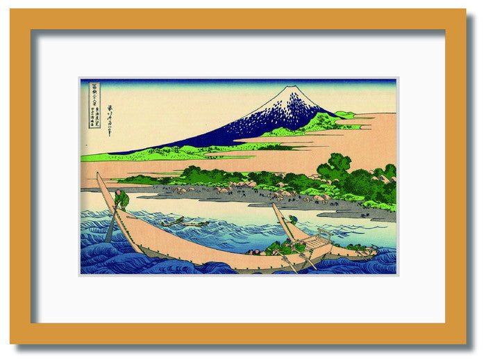 和楽シリーズ 葛飾北斎 富嶽三十六景 東海道江尻田子の浦略図 WR-1004NA-A4 フレームカラー ナチュラル サイズ W230×H317×D20mm 750g 店舗 カフェ ラウンジ ロビー ホテル 法人 kar-11670158s3の画像