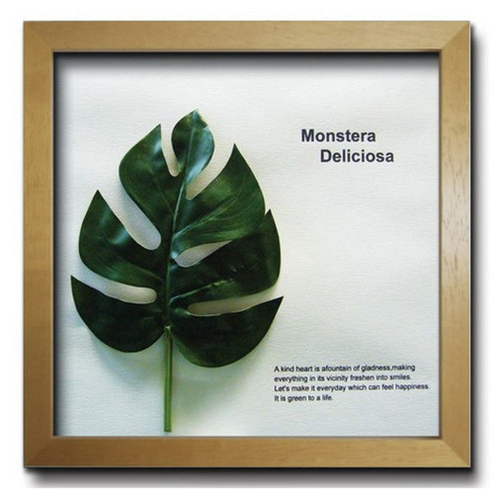 インテリアグリーンアート ForestDeco Monstera Deliciosa1 ナチュラル FD-2001 店舗 カフェ ラウンジ ロビー ホテル 法人 kar-3060941s2の画像