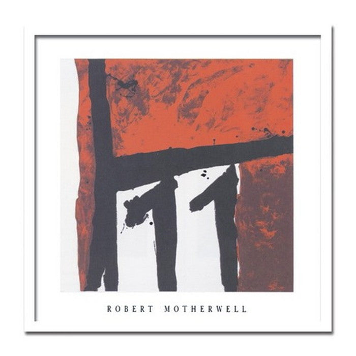 インテリアアート Robert Motherwell Mexican night 1979 ヒモ付 AB-10679 店舗 カフェ ラウンジ ロビー ホテル 法人 kar-3097094s1の画像