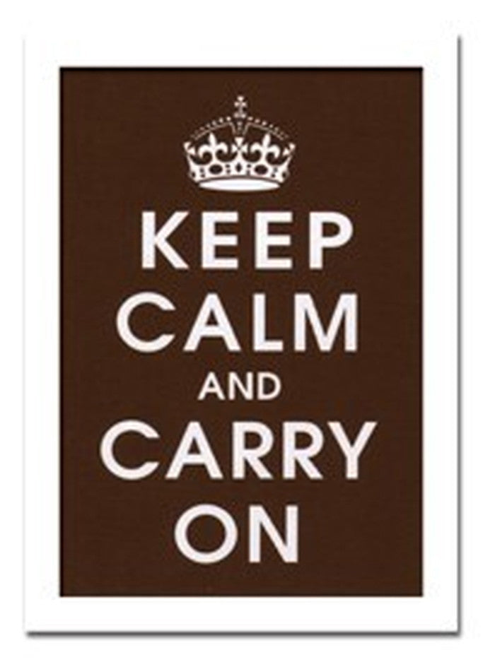 インテリアアート Vintage Reproduction Keep Calm chocolate ヒモ付 AN-10604 店舗 カフェ ラウンジ ロビー ホテル 法人 kar-3097117s1の画像