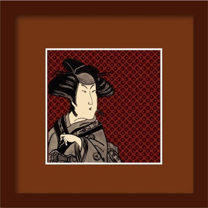 和柄 和額装シリーズ KABUKI 歌舞伎 WG-1003 アート 絵 フレーム 店舗 カフェ ラウンジ ロビー ホテル 法人 kar-3133285s1の画像