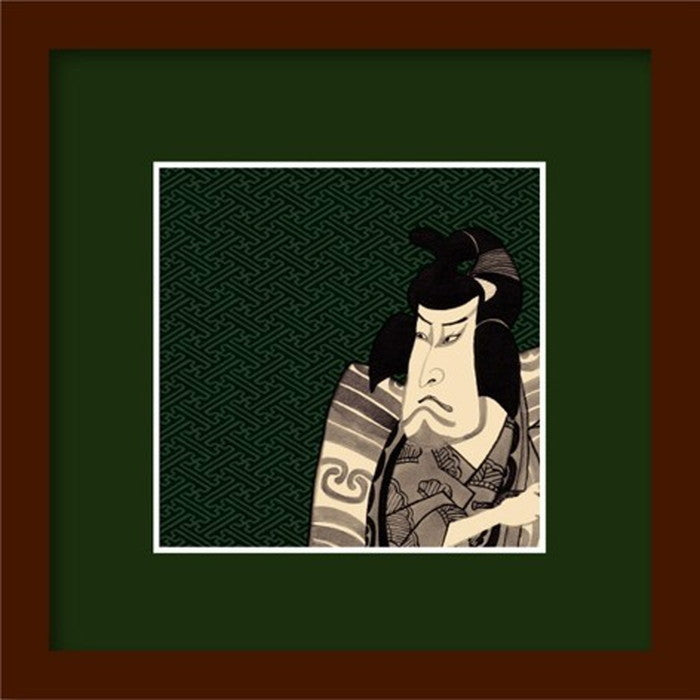 和柄 和額装シリーズ KABUKI 歌舞伎 WG-1004 アート 絵 フレーム 店舗 カフェ ラウンジ ロビー ホテル 法人 kar-3133286s1の画像