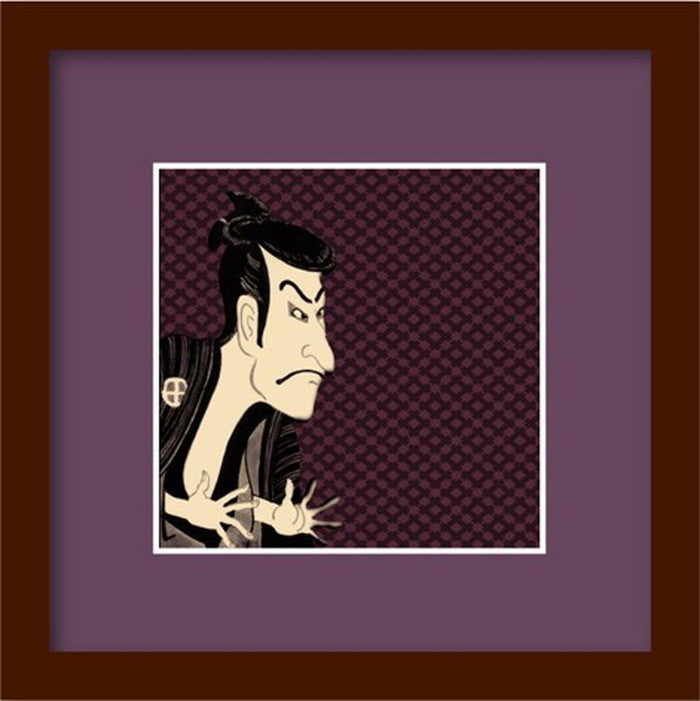 和柄 和額装シリーズ KABUKI 歌舞伎 WG-1005 アート 絵 フレーム 店舗 カフェ ラウンジ ロビー ホテル 法人 kar-3133287s1の画像