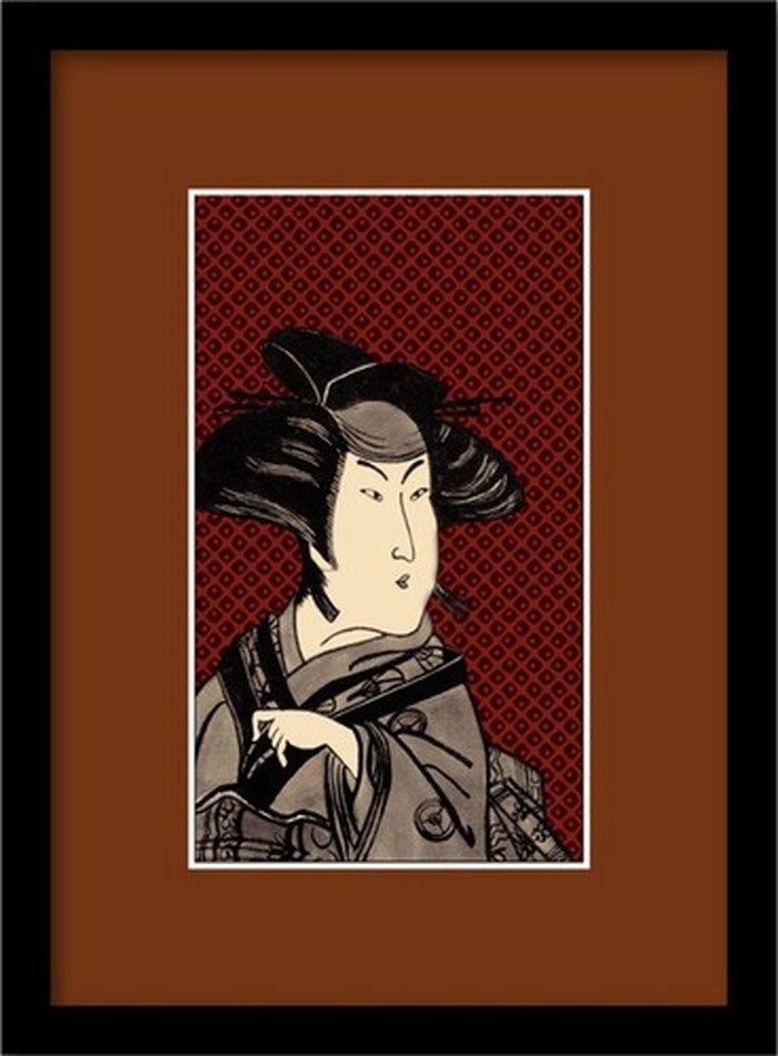 和柄 和額装シリーズ KABUKI 歌舞伎 WG-2003 アート 絵 フレーム 店舗 カフェ ラウンジ ロビー ホテル 法人 kar-3133290s1の画像