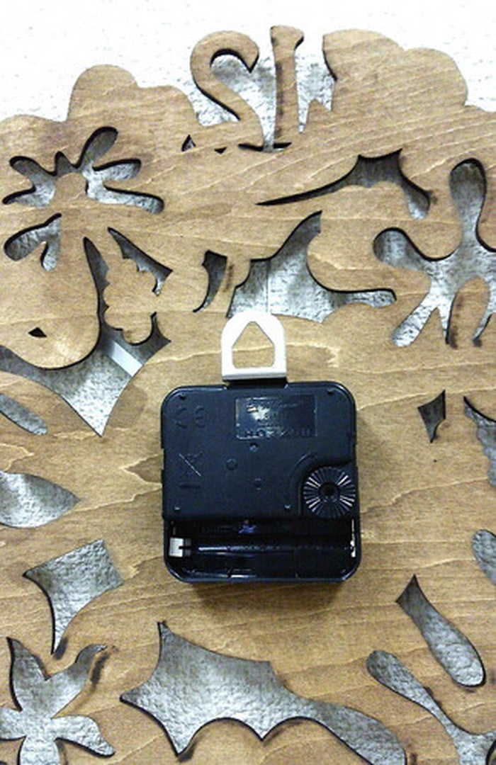 シルエットクロック Silhouette Clock2 Asian Asian Brown 保証付 sk-2005 店舗 カフェ ラウンジ ロビー ホテル 法人 kar-4650416s1の画像