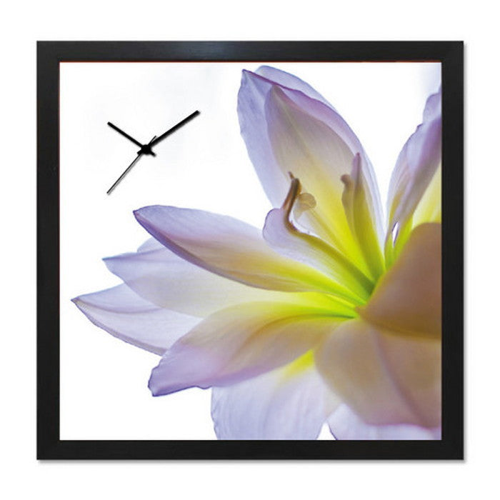 アート+時計 A-CLOCK Lily ブラック AC-1001 保証付 店舗 カフェ ラウンジ ロビー ホテル 法人 kar-5620671s2の画像