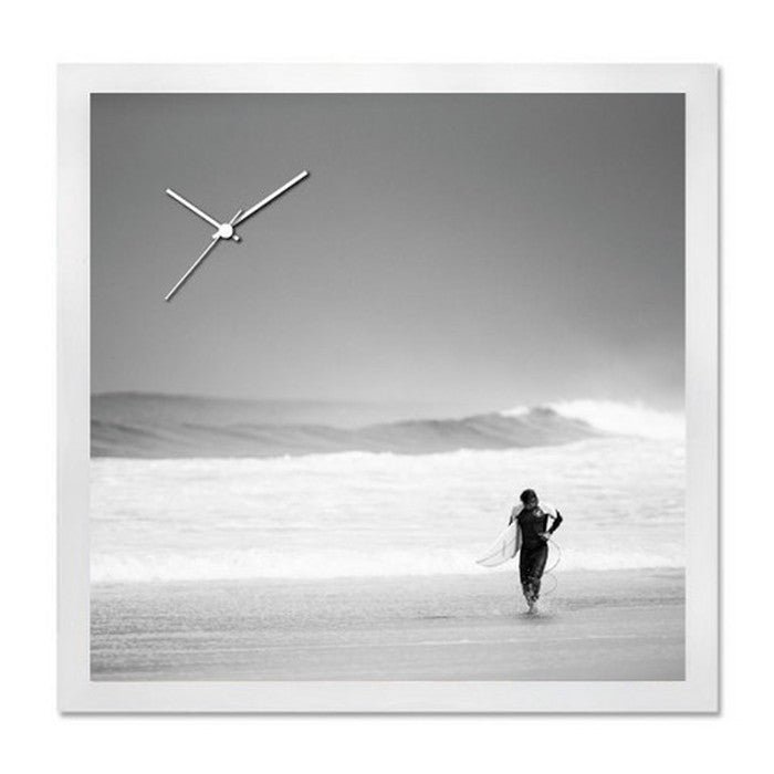 アート+時計 A-CLOCK Surfer サーファー ホワイト AC-1006 保証付 店舗 カフェ ラウンジ ロビー ホテル 法人 kar-5620682s1の画像