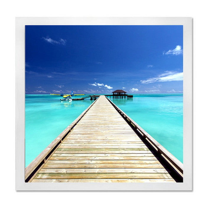 インテリアアート RAKUDECO ラクデコシリーズ BlueBlue ホワイト RD-1003 店舗 カフェ ラウンジ ロビー ホテル 法人 kar-5620949s1の画像