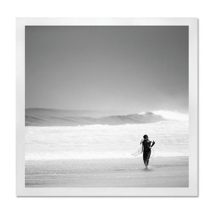 インテリアアート RAKUDECO ラクデコシリーズ Surfer ホワイト RD-1006 店舗 カフェ ラウンジ ロビー ホテル 法人 kar-5620953s1の画像