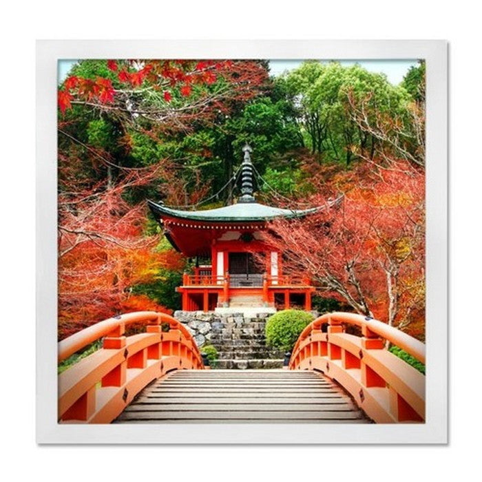 インテリアアート RAKUDECO ラクデコシリーズ 紅葉 ホワイト RD-1009 店舗 カフェ ラウンジ ロビー ホテル 法人 kar-5620961s1の画像