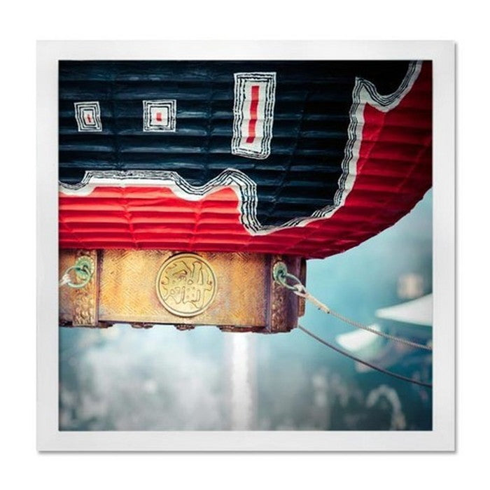 インテリアアート RAKUDECO ラクデコシリーズ 浅草寺 ホワイト RD-1011 店舗 カフェ ラウンジ ロビー ホテル 法人 kar-5620962s1の画像