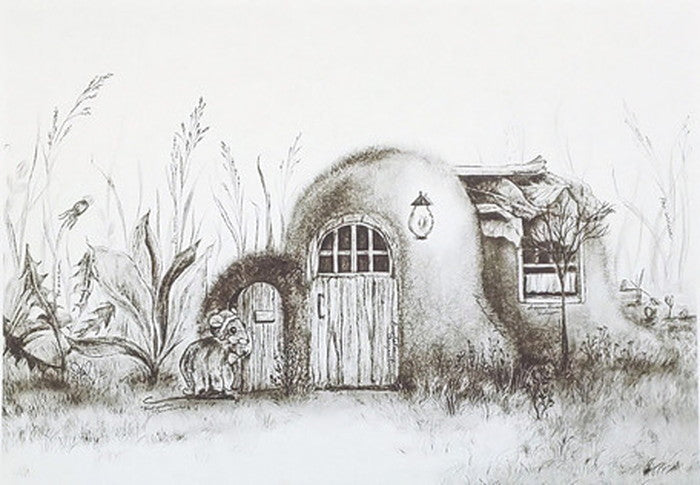 200角ミニアート Atelier Flower Horizon 小さな家 SA-2008 ヒモ付 店舗 カフェ ラウンジ ロビー ホテル 法人 kar-6829347S1の画像