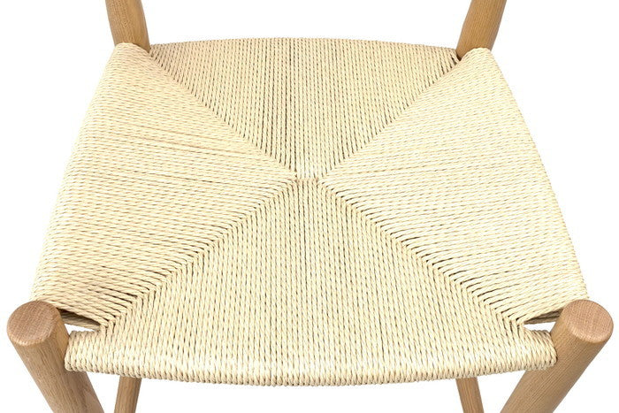 【即納】9193 カウンタースツール レッドオーク ペーパーコードナチュラル W53xD51xH93 sh65 AH91 e-comfort デザイナーズ ジェネリック家具 リプロダクト kwg-bs9193a6t8aの画像