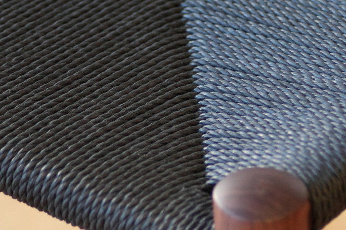 9193 バースツール ウォールナット ウォールナット ペーパーコードナチュラル W55xD52xH103 sh75 AH102 e-comfort デザイナーズ ジェネリック家具 リプロダクト kwg-bs9193b-walの画像