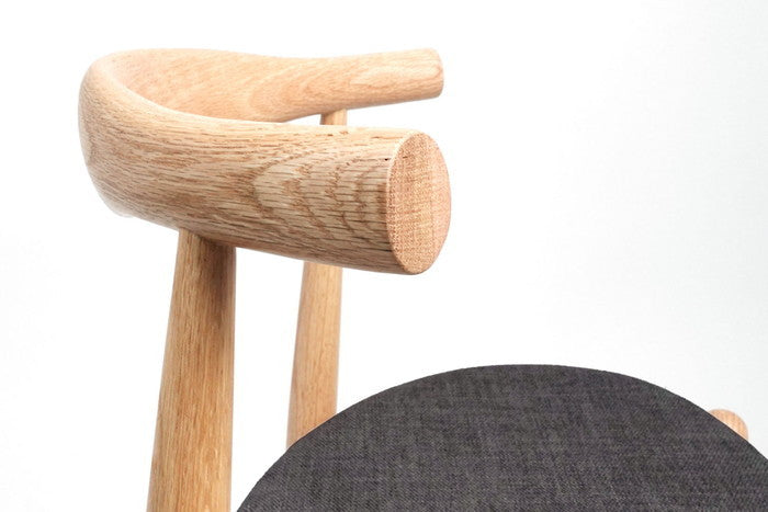 【即納】9109 チェア ファブリック レッドオーク ブラウン ブラック ライトグレー W54xD44xH73 sh45 e-comfort デザイナーズ ジェネリック家具 リプロダクト kwg-ch91096t3a3cの画像