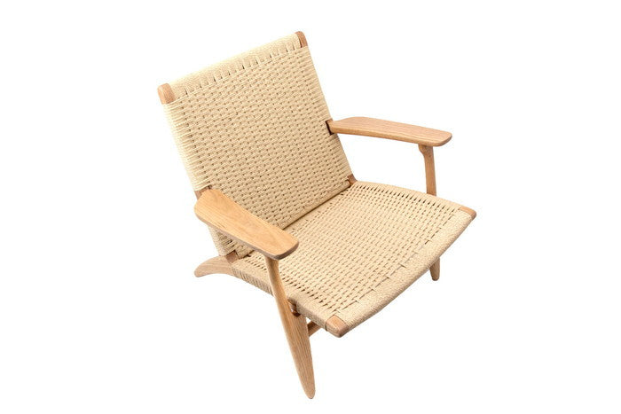 【即納】9297 ラウンジチェア レッドオーク ブラウン ブラック ペーパーコードナチュラル W69xD80xH76 sh34 AH56 e-comfort デザイナーズ ジェネリック家具 リプロダクト kwg-ch92976t8aの画像