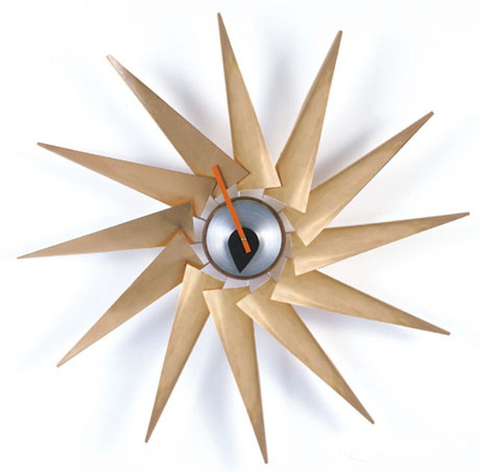 【即納】ジョージ ネルソン タービン クロック 保証付 e-comfort デザイナーズ ジェネリック家具 リプロダクト kwg-cw01の画像