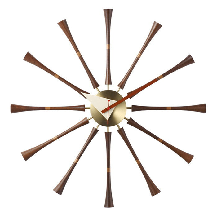 【即納】ジョージ ネルソン スピンドル クロック 保証付 e-comfort デザイナーズ ジェネリック家具 リプロダクト kwg-cw12の画像