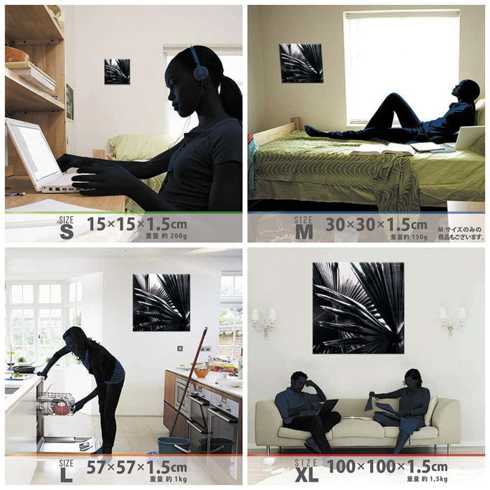 cruce co. クルーチェ・アンド・コー XLサイズ 100cm×100cm アートパネル ファブリックパネル アートボード 壁掛け 日本製 ラッピング付き 店舗 カフェ ラウンジ ロビー ホテル 法人 lib-cru-0011-xlの画像