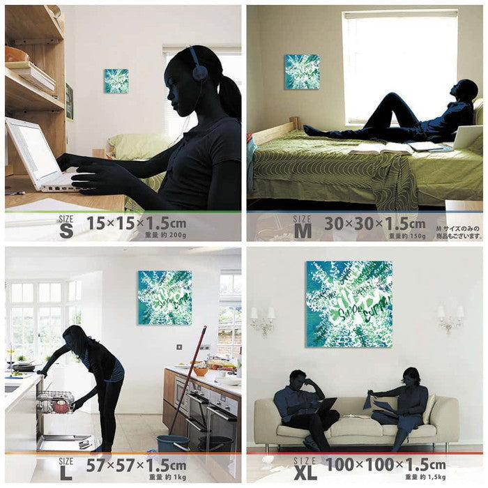 DAISUKE INOMOTO ダイスケ イノモト inom-1807-021 Mサイズ 30cm×30cm アートパネル ファブリックパネル アートボード 壁掛け 日本製 ラッピング付き 店舗 カフェ ラウンジ ロビー ホテル 法人 lib-inom-1807-021-mの画像