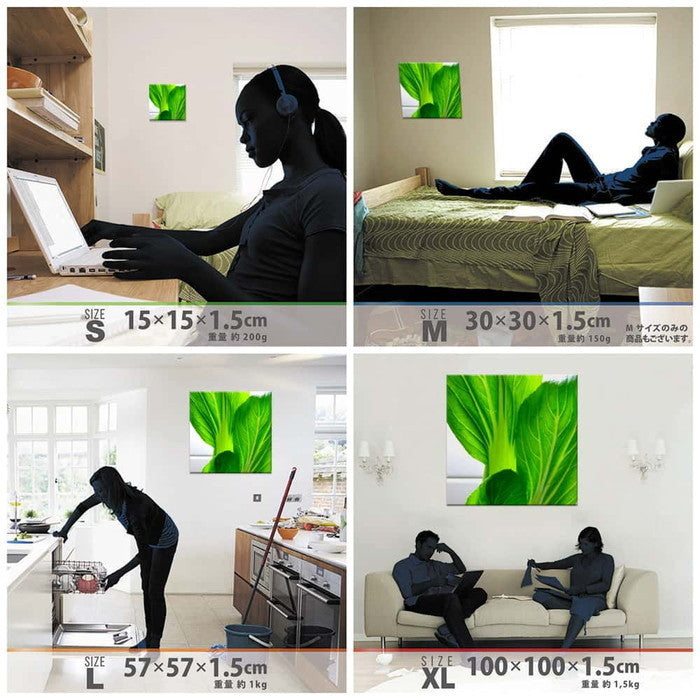 野菜 モチーフ VEGETABLE FRUIT XLサイズ 100cm×100cm アートパネル ファブリックパネル アートボード 壁掛け 日本製 ラッピング付き 店舗 カフェ ラウンジ ロビー ホテル 法人 lib-pho-0002-xlの画像