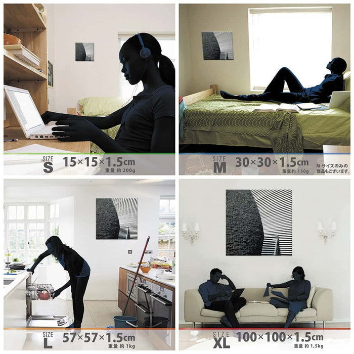 風景 PHOTO XLサイズ 100cm×100cm アートパネル ファブリックパネル アートボード 壁掛け 日本製 ラッピング付き 店舗 カフェ ラウンジ ロビー ホテル 法人 lib-pho-0027-xlの画像