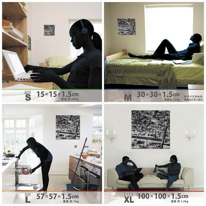 旧市街 風景写真 PHOTO Mサイズ 30cm×30cm アートパネル ファブリックパネル アートボード 壁掛け 日本製 ラッピング付き 店舗 カフェ ラウンジ ロビー ホテル 法人 lib-pho-0071-r-mの画像