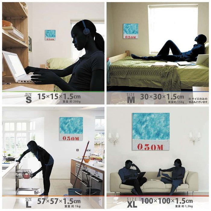 プール poht-1805-30 XLサイズ 100cm×100cm アートパネル ファブリックパネル アートボード 壁掛け 日本製 ラッピング付き 店舗 カフェ ラウンジ ロビー ホテル 法人 lib-poht-1805-30-xlの画像
