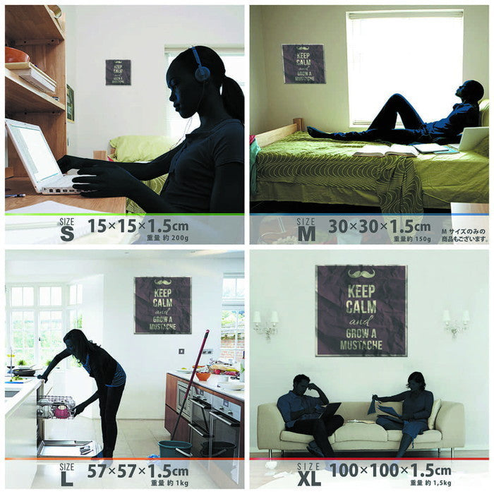 タイポグラフィ pop-0077 Lサイズ 57cm×57cm アートパネル ファブリックパネル アートボード 壁掛け 日本製 ラッピング付き 店舗 カフェ ラウンジ ロビー ホテル 法人 lib-pop-0077-lの画像