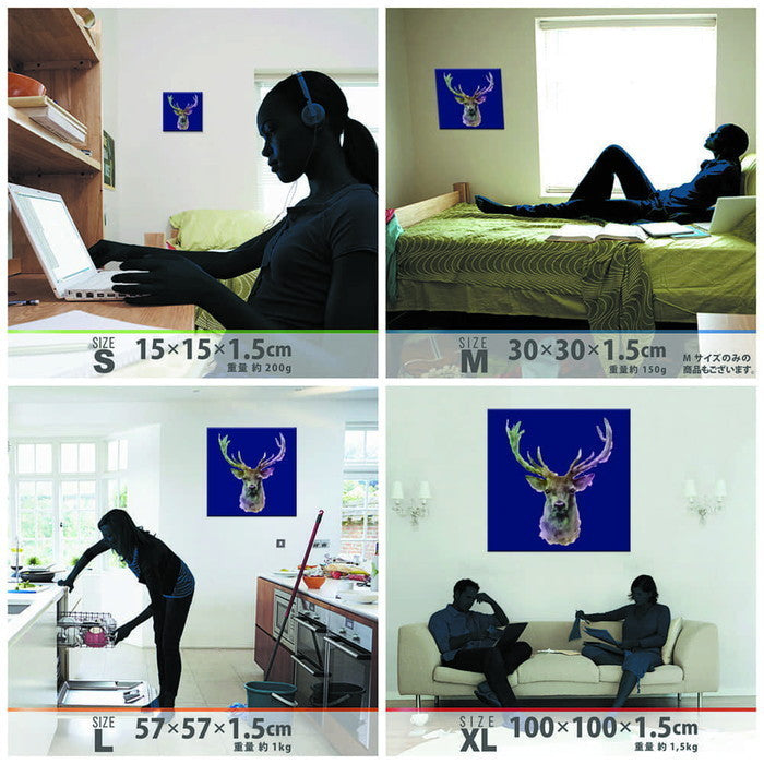 ポップアート pop-1610-008 Mサイズ 30cm×30cm アートパネル ファブリックパネル アートボード 壁掛け 日本製 ラッピング付き 店舗 カフェ ラウンジ ロビー ホテル 法人 lib-pop-1610-008-mの画像