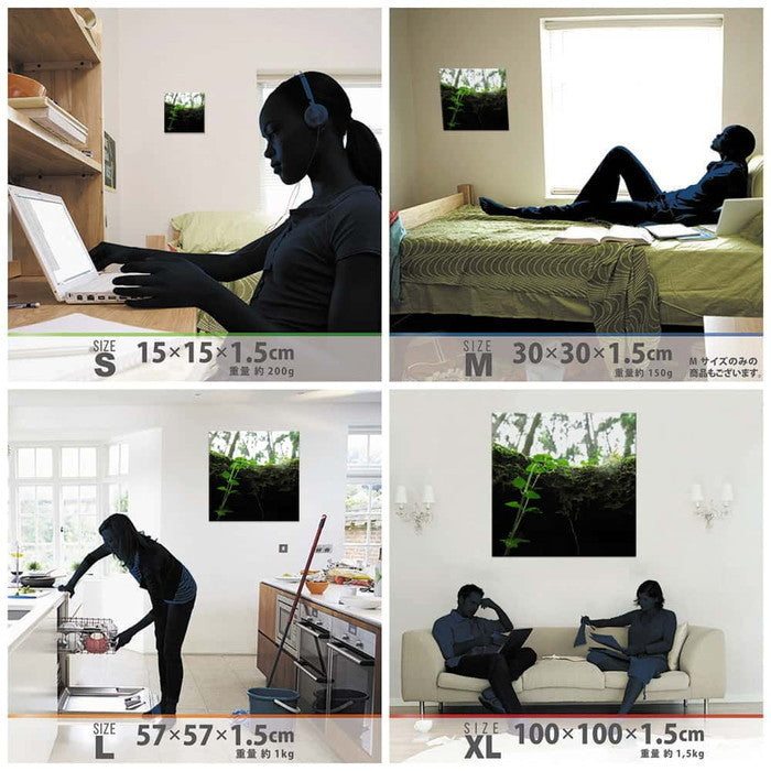 風景写真 PHOTO Mサイズ 30cm×30cm アートパネル ファブリックパネル アートボード 壁掛け 日本製 ラッピング付き 店舗 カフェ ラウンジ ロビー ホテル 法人 lib-rsb-0008-mの画像