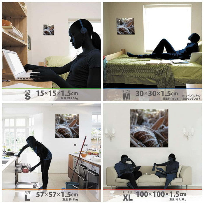 風景写真 PHOTO Mサイズ 30cm×30cm アートパネル ファブリックパネル アートボード 壁掛け 日本製 ラッピング付き 店舗 カフェ ラウンジ ロビー ホテル 法人 lib-rsb-0017-mの画像