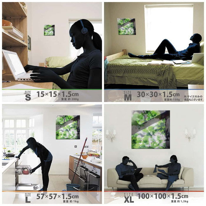 合成アートの PHOTO Mサイズ 30cm×30cm アートパネル ファブリックパネル アートボード 壁掛け 日本製 ラッピング付き 店舗 カフェ ラウンジ ロビー ホテル 法人 lib-tnk-0006-mの画像