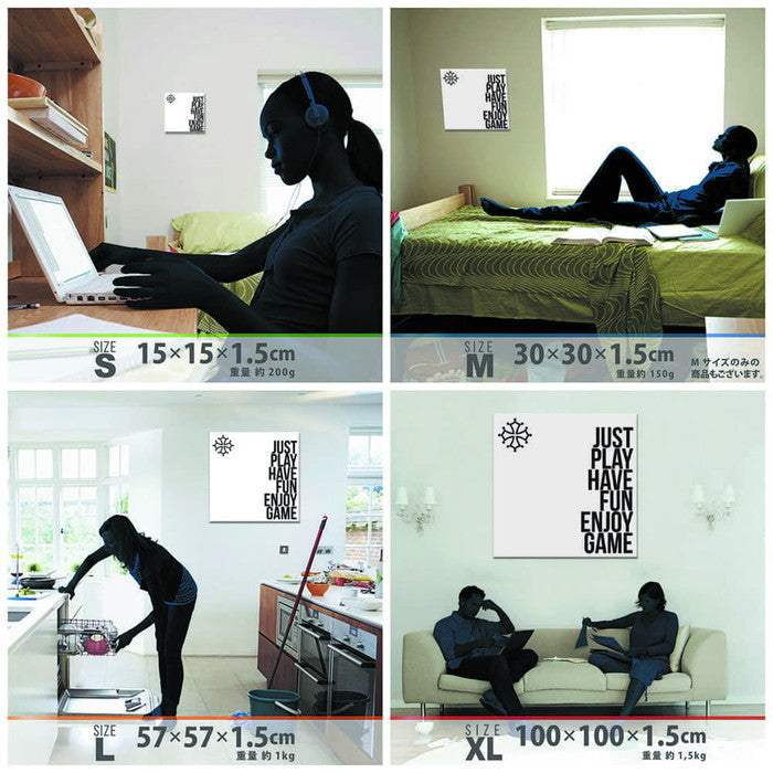 タイポグラフィ typ-0039 Lサイズ 57cm×57cm アートパネル ファブリックパネル アートボード 壁掛け 日本製 ラッピング付き 店舗 カフェ ラウンジ ロビー ホテル 法人 lib-typ-0039-lの画像