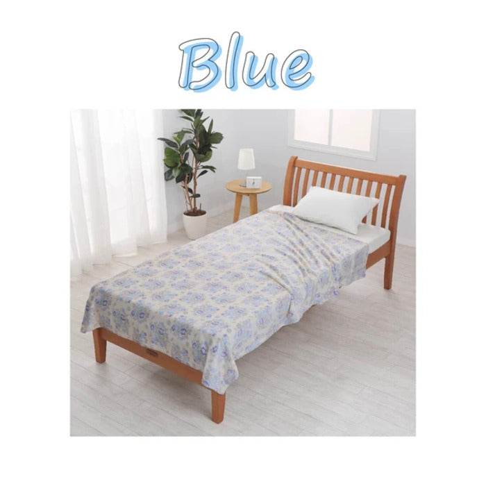 西川 お持ちの寝具にプラスワンのぬくもり ニューマイヤー毛布 シングル ブーケ柄 GY2463A nis-10813432s1の画像