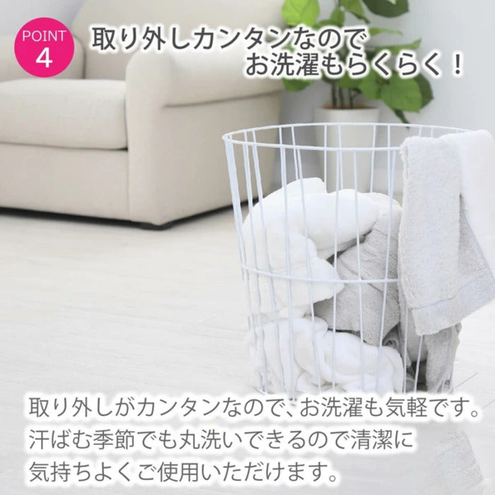 西川 置くらく 敷パッド 泉州綿シンカーパイル 置くだけ簡単 滑り止め付 洗える CP-756 シングル nis-12061149s1の画像