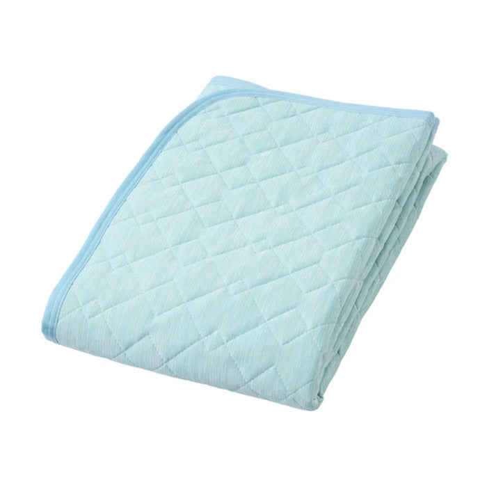 西川 置くらく 敷パッド ひんやり冷感 置くだけ簡単 滑り止め付 洗える CP786 キング nis-12069238s10の画像