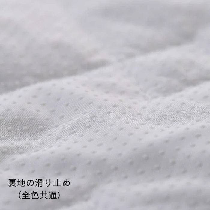 西川 置くらく 枕パッド 2枚セット ひんやり冷感 置くだけ簡単 滑り止め付 洗える PC786 nis-12534809s1の画像